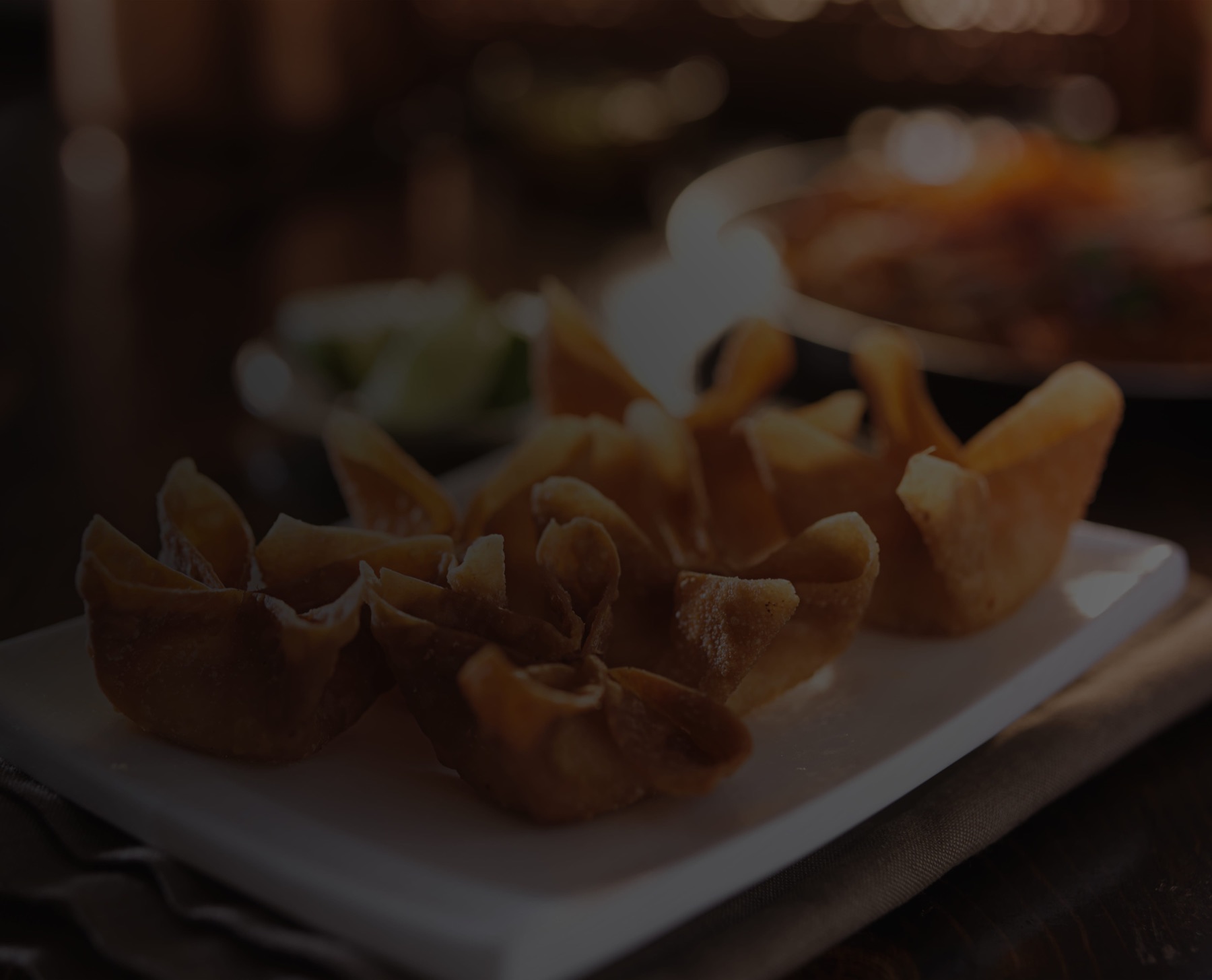 Thai curry and jasmine rice prepared for pickup in North Haven CT